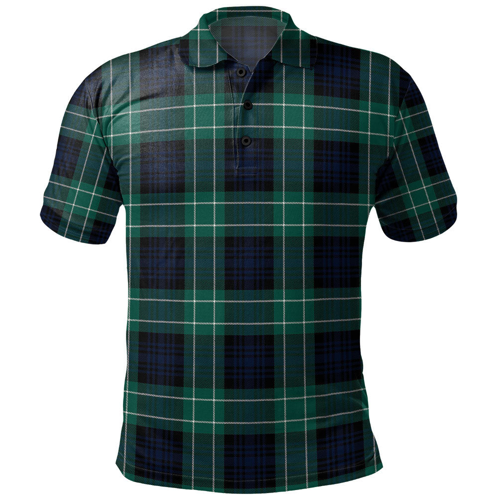 Abercrombie Tartan Polo Shirt - Royal Coat Of Arms Style