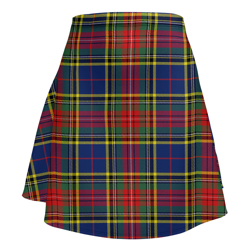 Spens Modern Tartan Flared Skirt