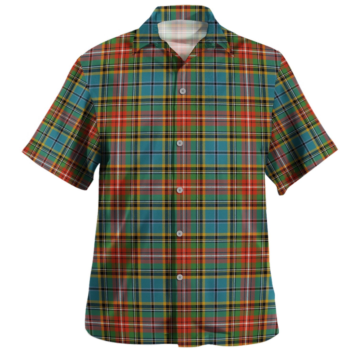 Cunningham 02 Tartan Hawaiian Shirt main image 0
