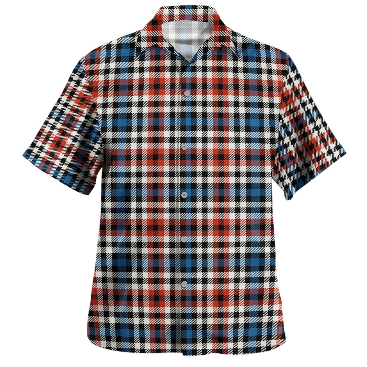 Bell of the Borders Tartan Crest Birdseye Mesh Polo Shirt