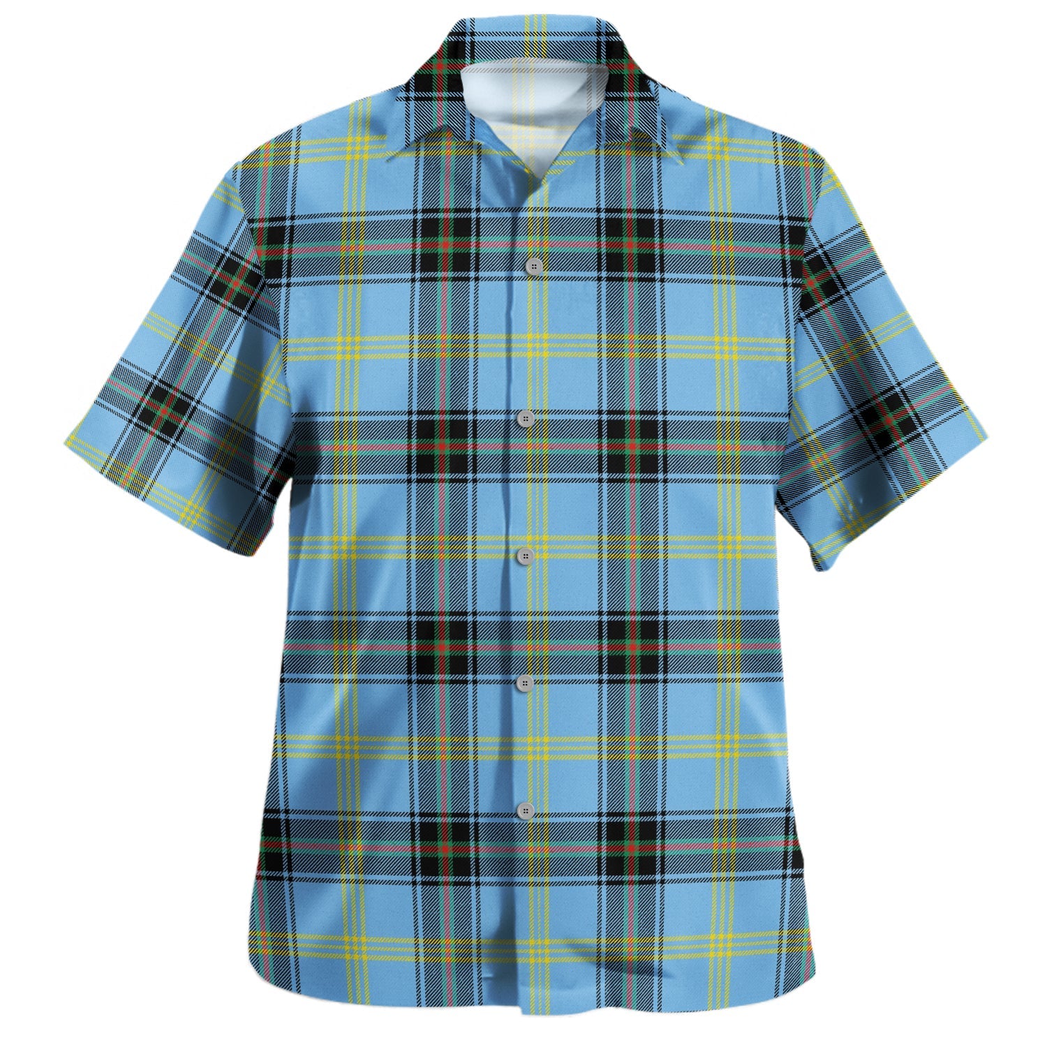 Bell of the Borders Tartan Men Shirt Haft Style main image 0