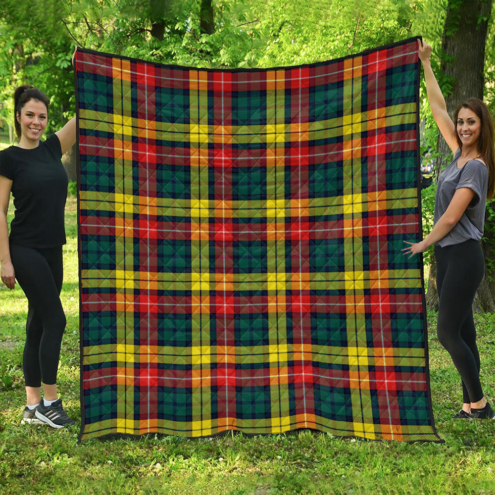 Buchanan Modern Clan Half Of Tartan Hoodie main image 0