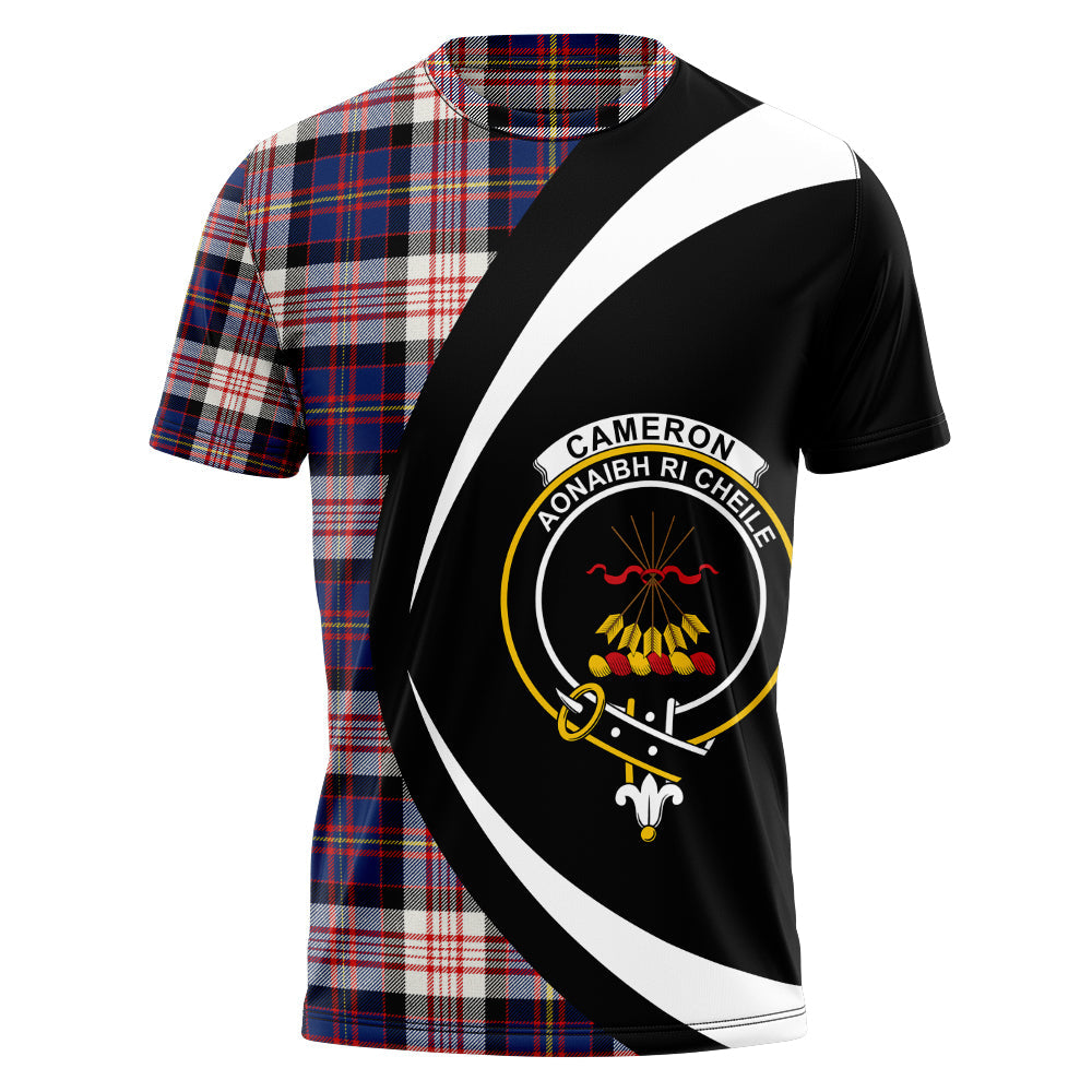 Cameron of Erracht Weathered Tartan Crest T-shirt