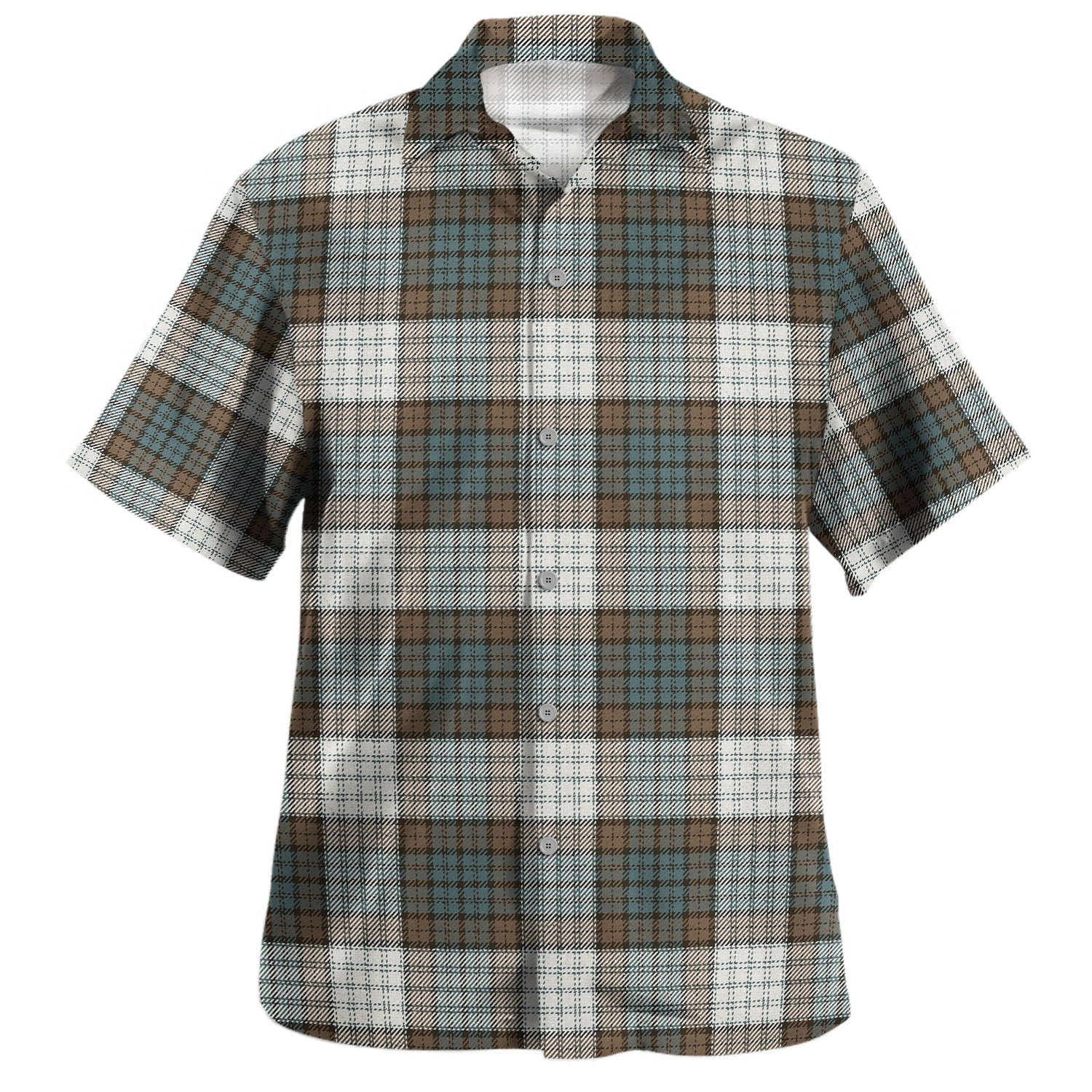 Logan Light Tartan Hawaiian Shirt main image 0