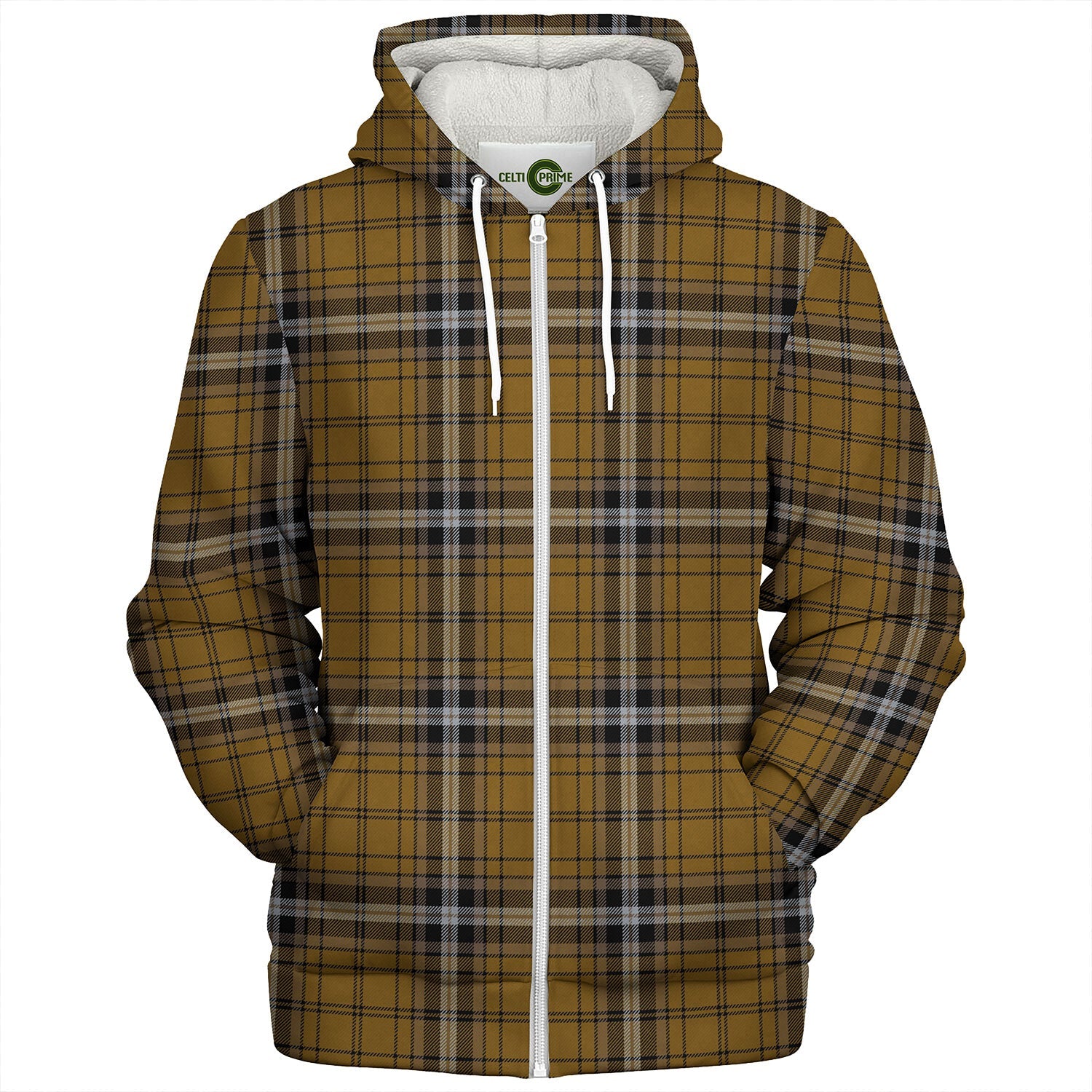 Campbell Argyll Modern Tartan Hoodie - Alba Celtic Style