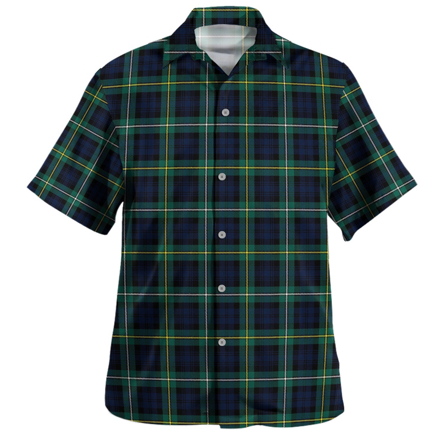 MacAulay Modern Tartan Hawaiian Shirt main image 1