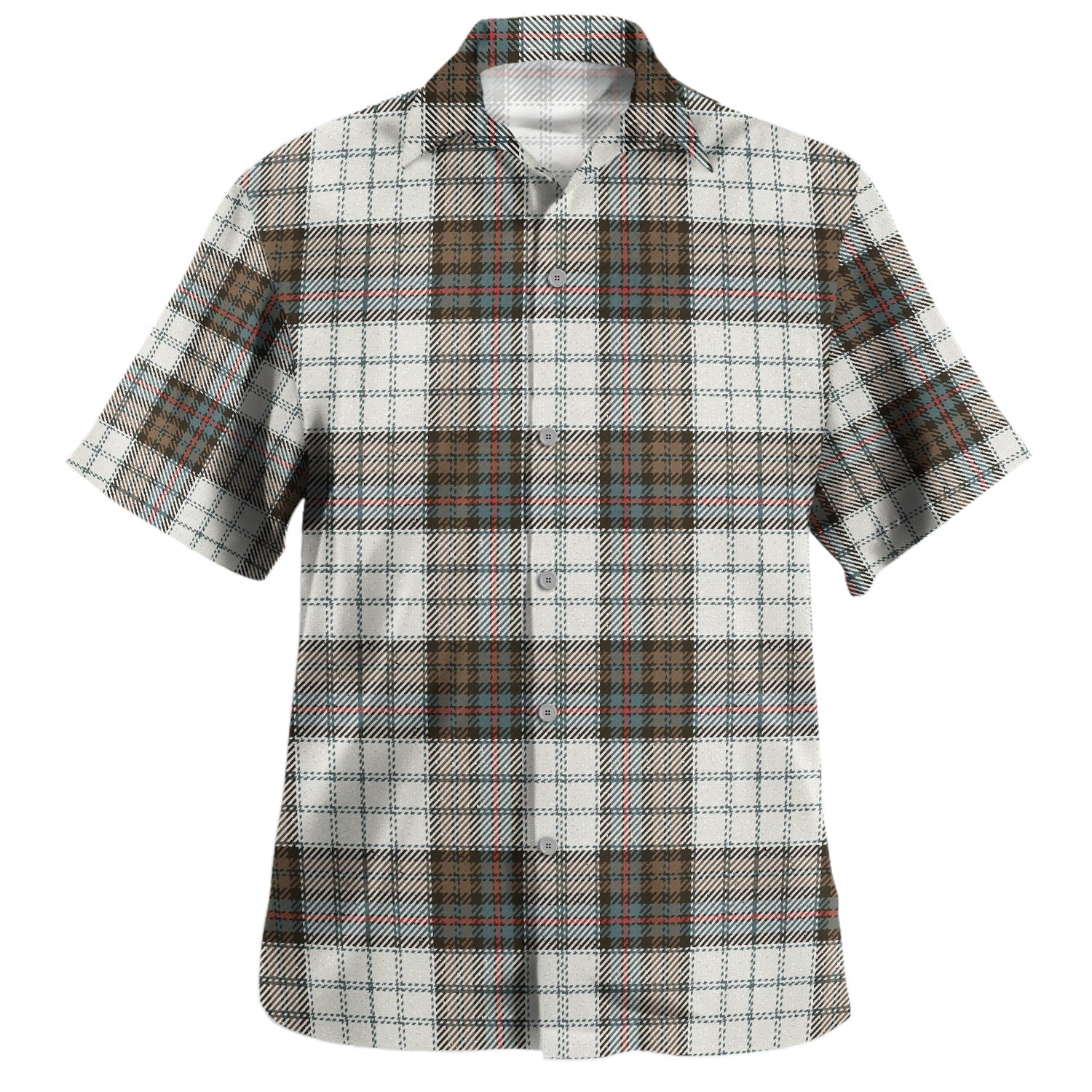 Campbell of Armaddie Tartan Hawaiian Shirt