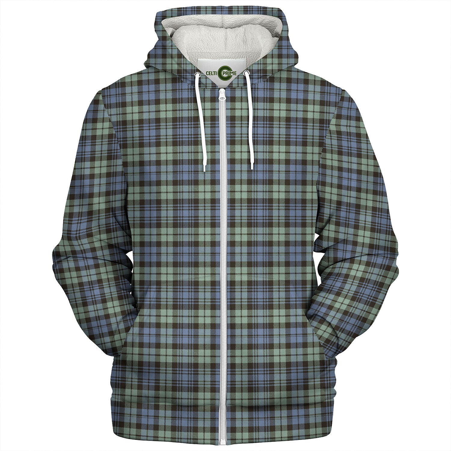MacAulay Ancient Tartan Crest Sherpa Hoodie