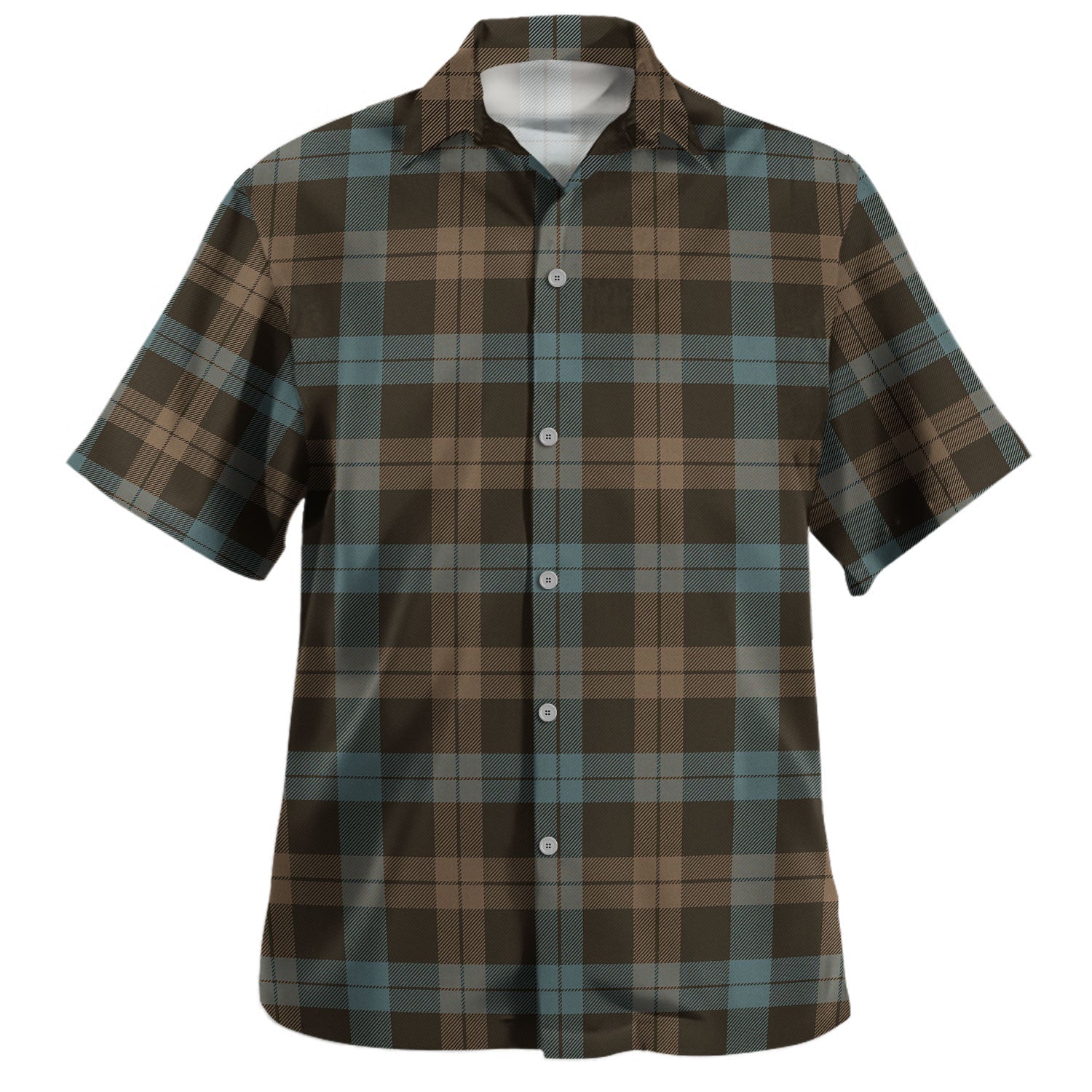 Watkins of Wales Tartan Hawaiian Shirt main image 0