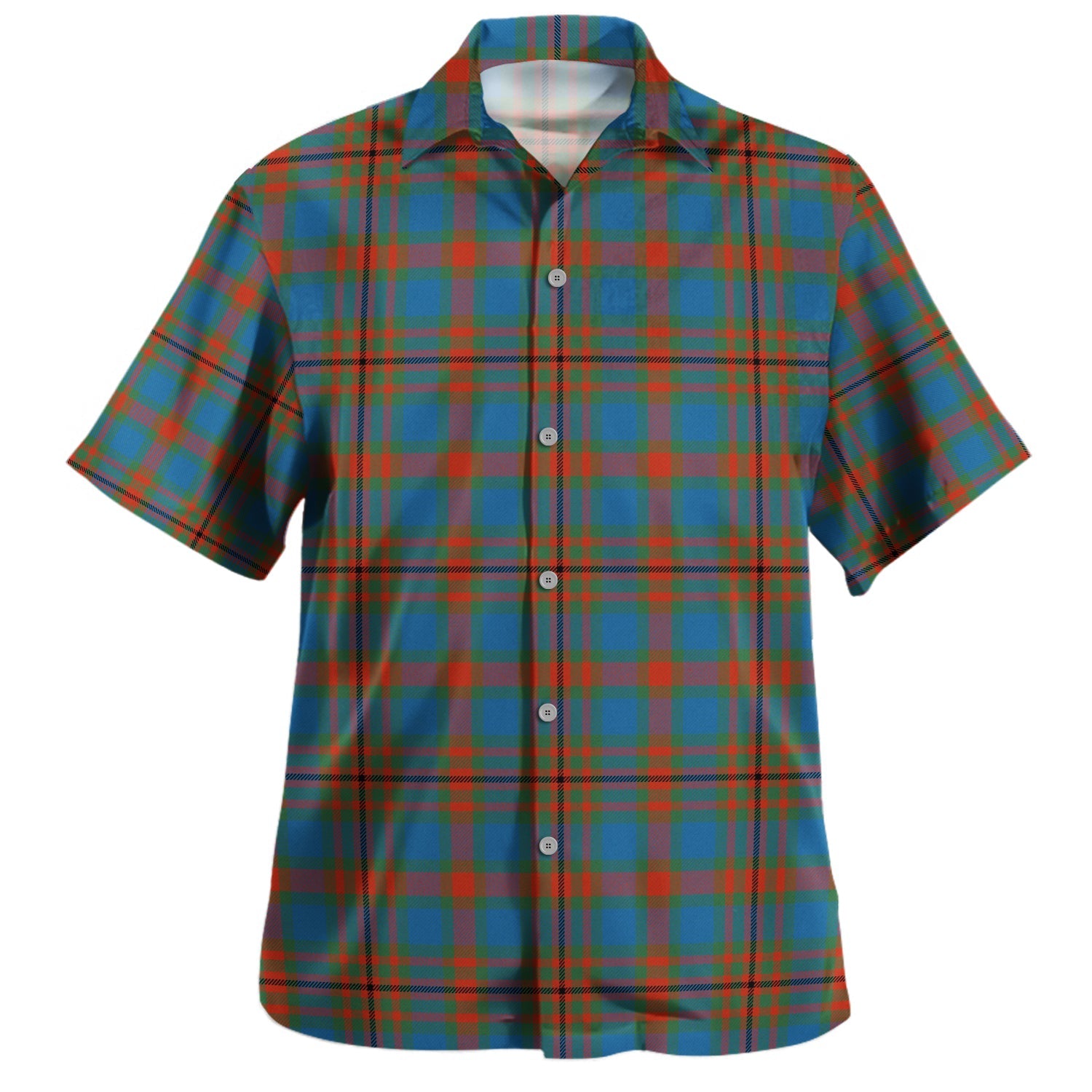 Cunningham Hunting Tartan Hawaiian Shirt