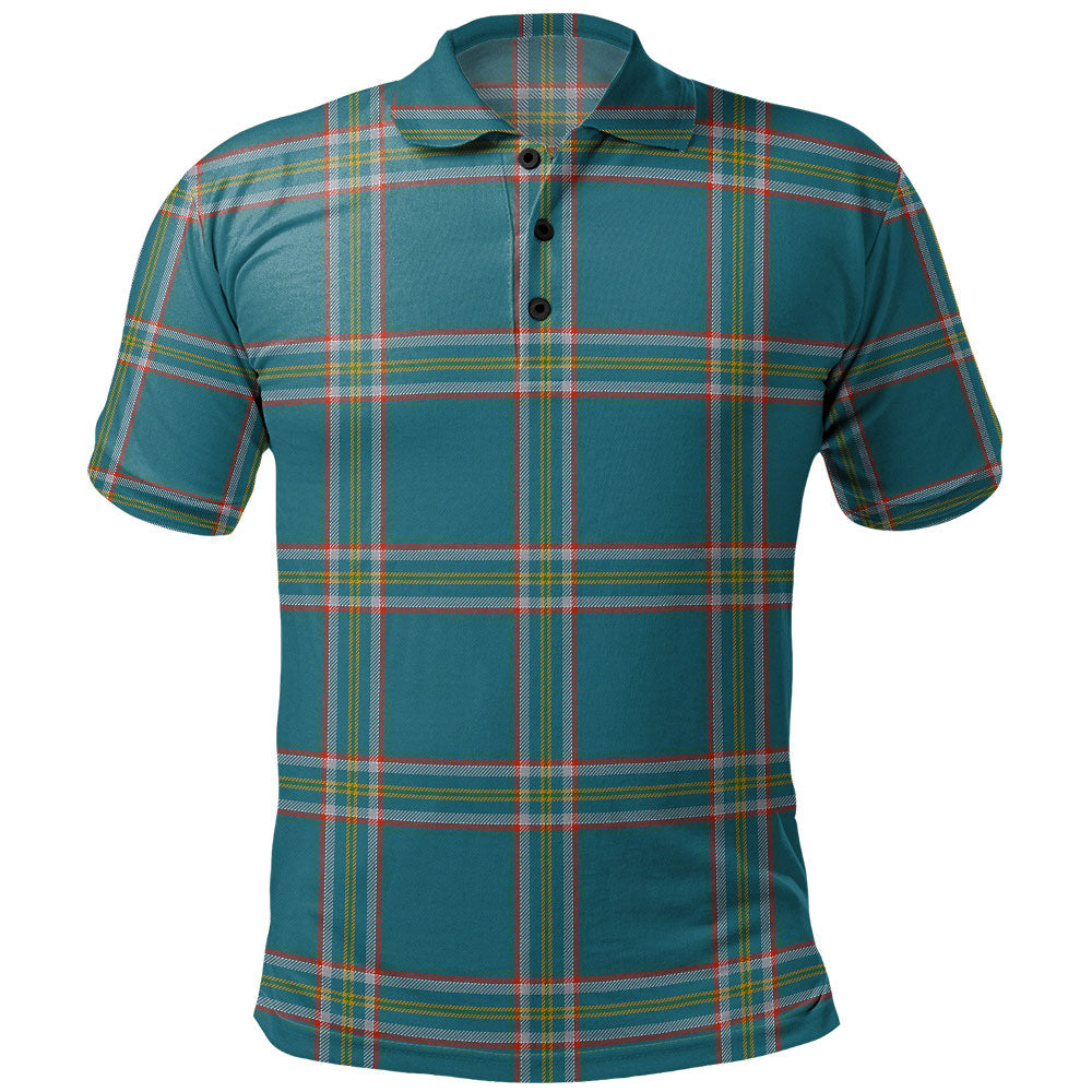 Crichton Tartan Polo Shirt - Royal Coat Of Arms Style