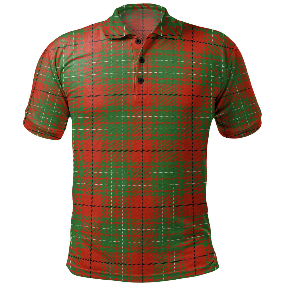 Cumming Tartan Polo Shirt - Royal Coat Of Arms Style