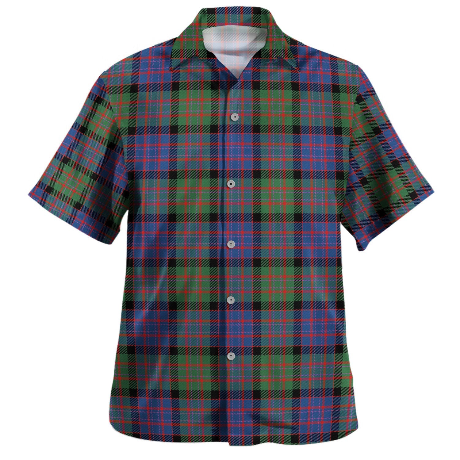 Hosey Tartan Hawaiian Shirt