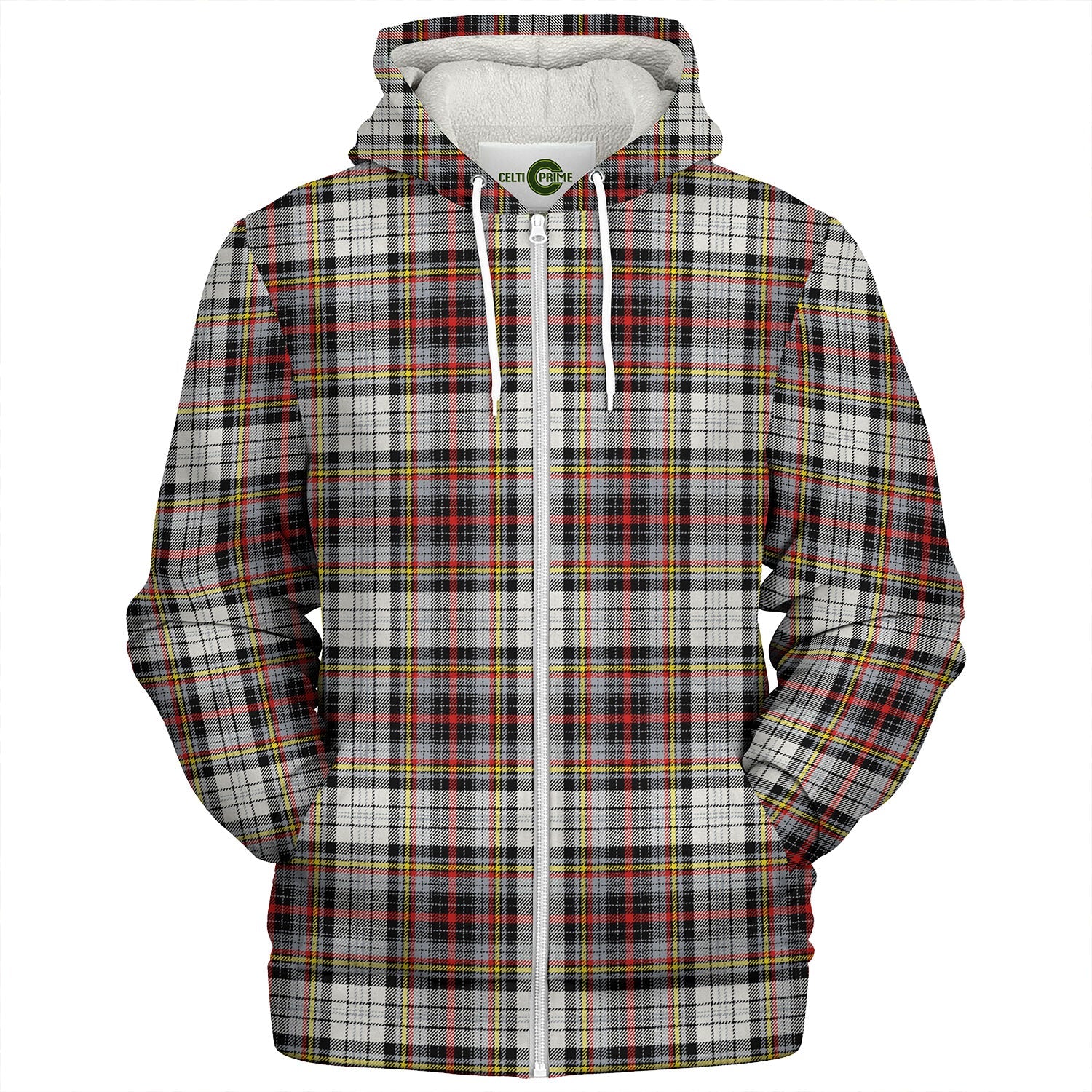 Douglas Grey Modern Tartan Sweater main image 0