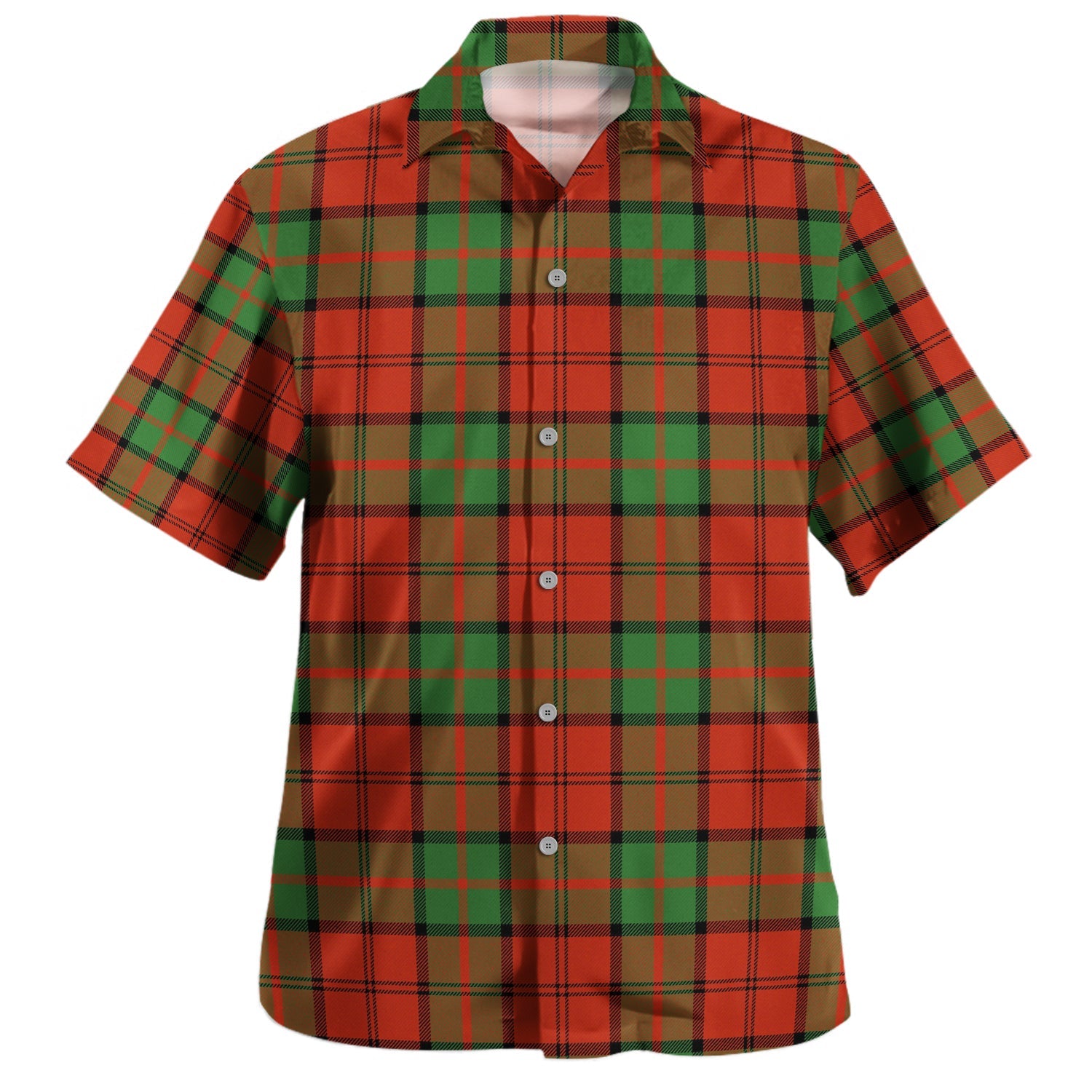 Scott Brown Ancient Tartan Hawaiian Shirt main image 0