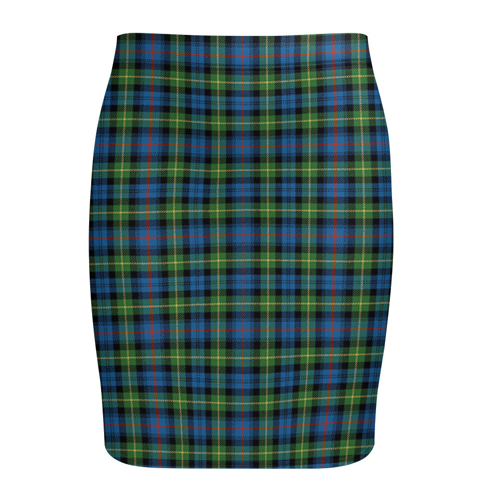 Farquharson Ancient Tartan Aoede Crepe Skirt