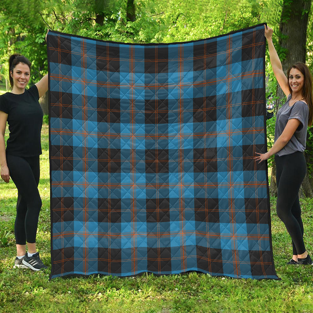 Garden Clan Badge Tartan Premium Quilt | Celticprime.com – celticprime