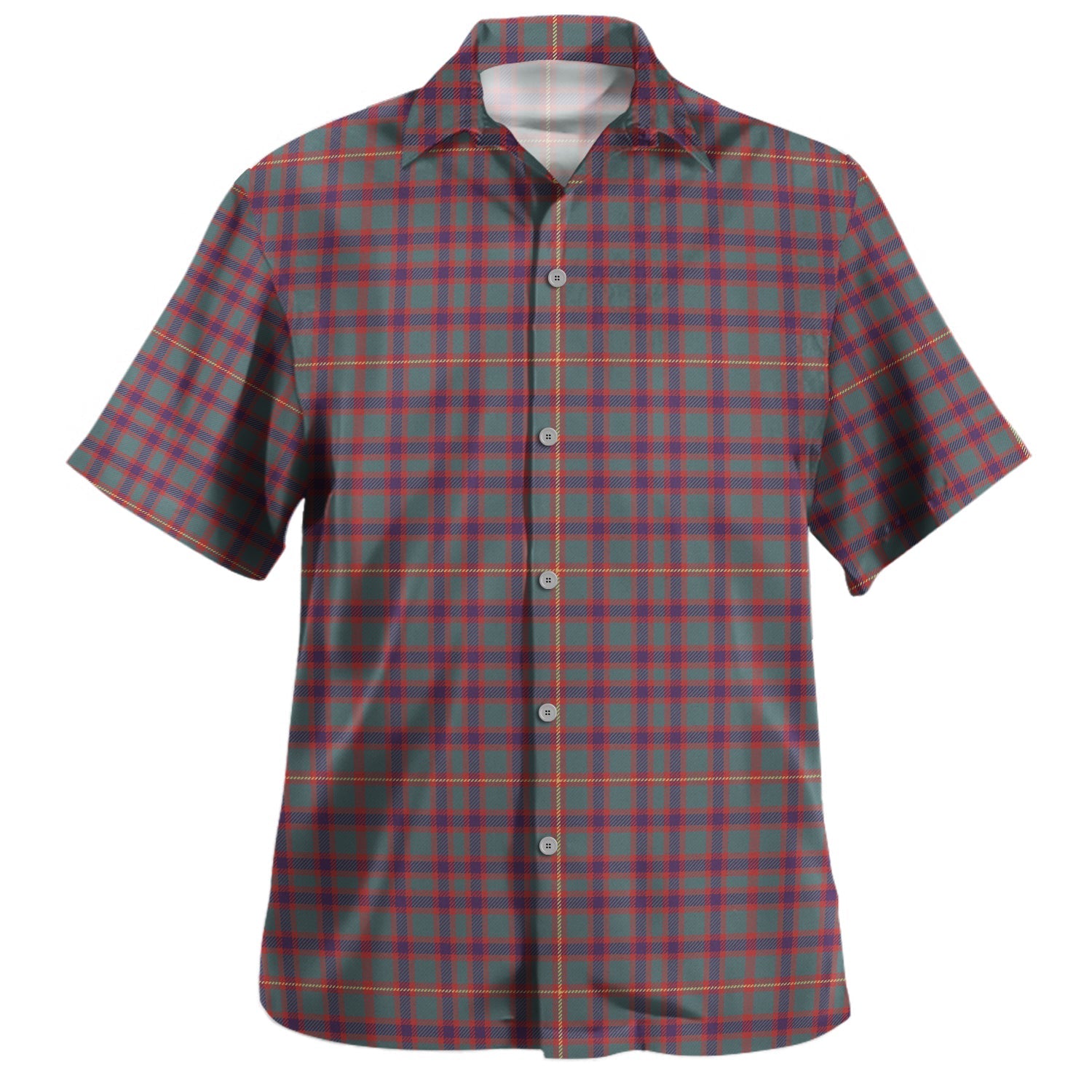 Home or Hume Vestiarium Scoticum Tartan Hawaiian Shirt main image 1