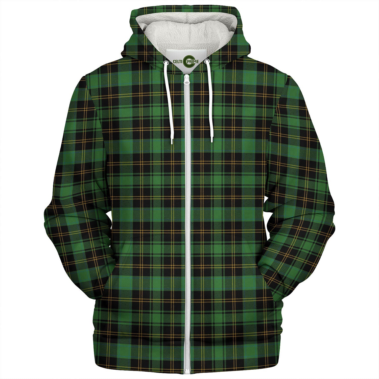 Arbuthnot Ancient Clan Half Of Tartan Hoodie main image 1