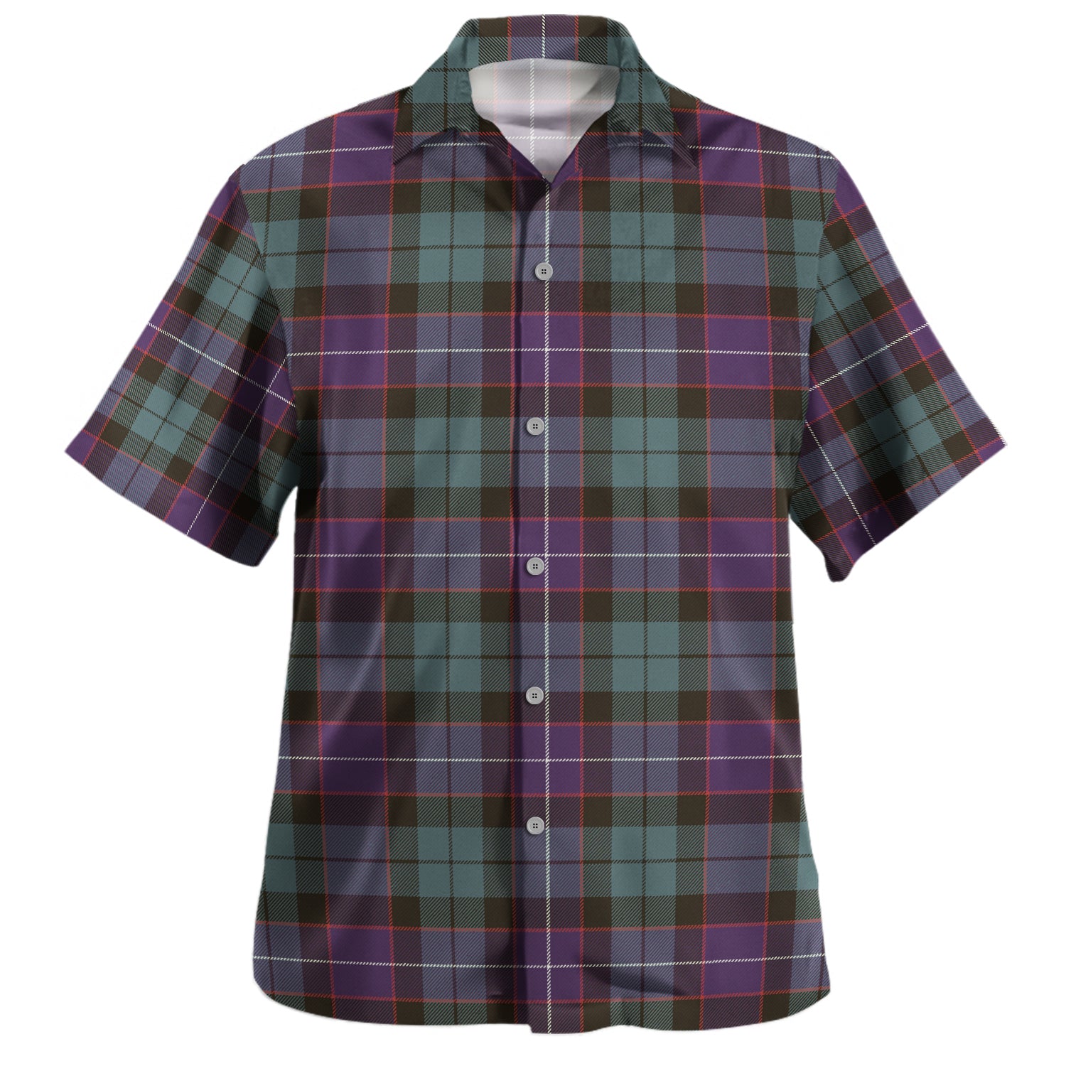 Harkness Hunting 02 Tartan Hawaiian Shirt main image 0