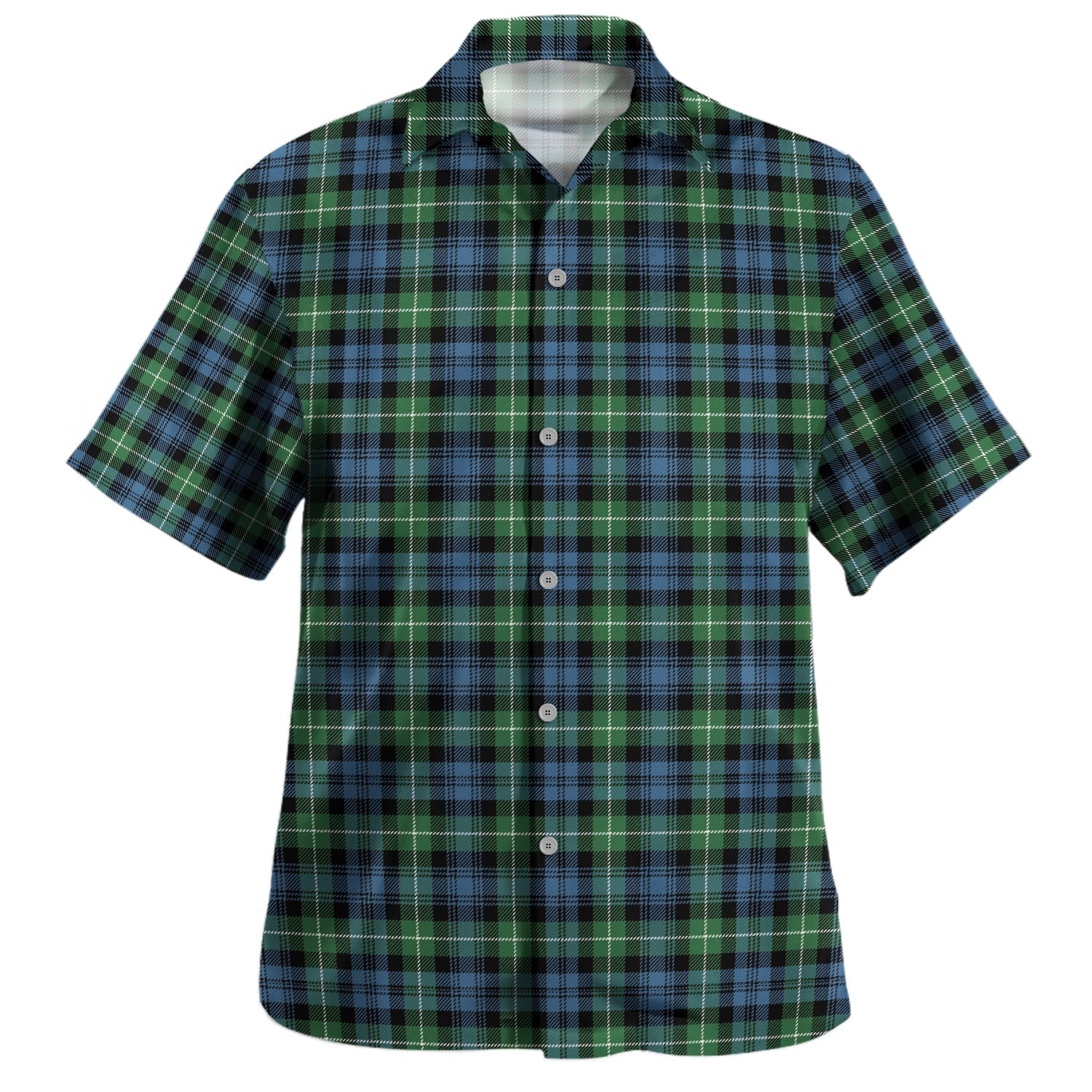 Lamont Modern Clan Half Of Tartan Zipper Hoodie main image 0