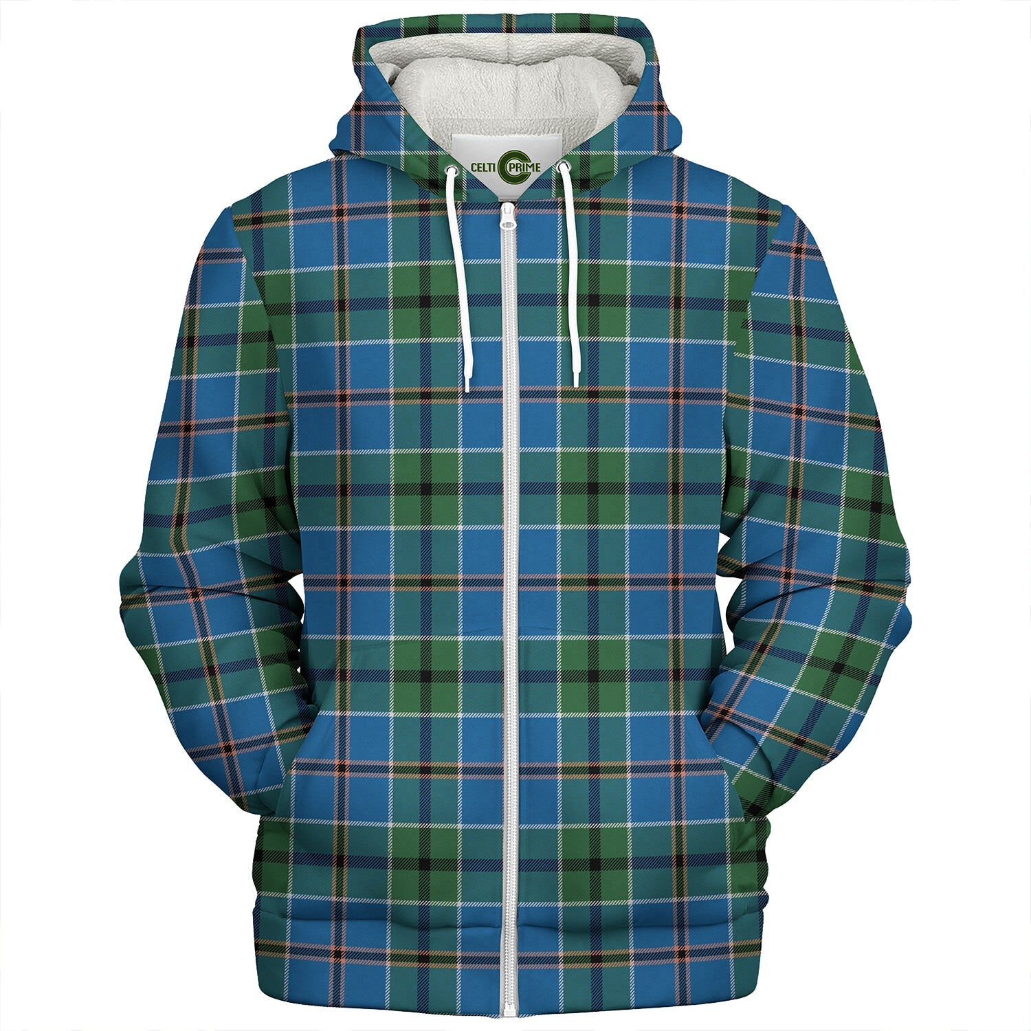 Leslie Hunting Ancient Tartan Hoodie - Alba Celtic Style main image 1
