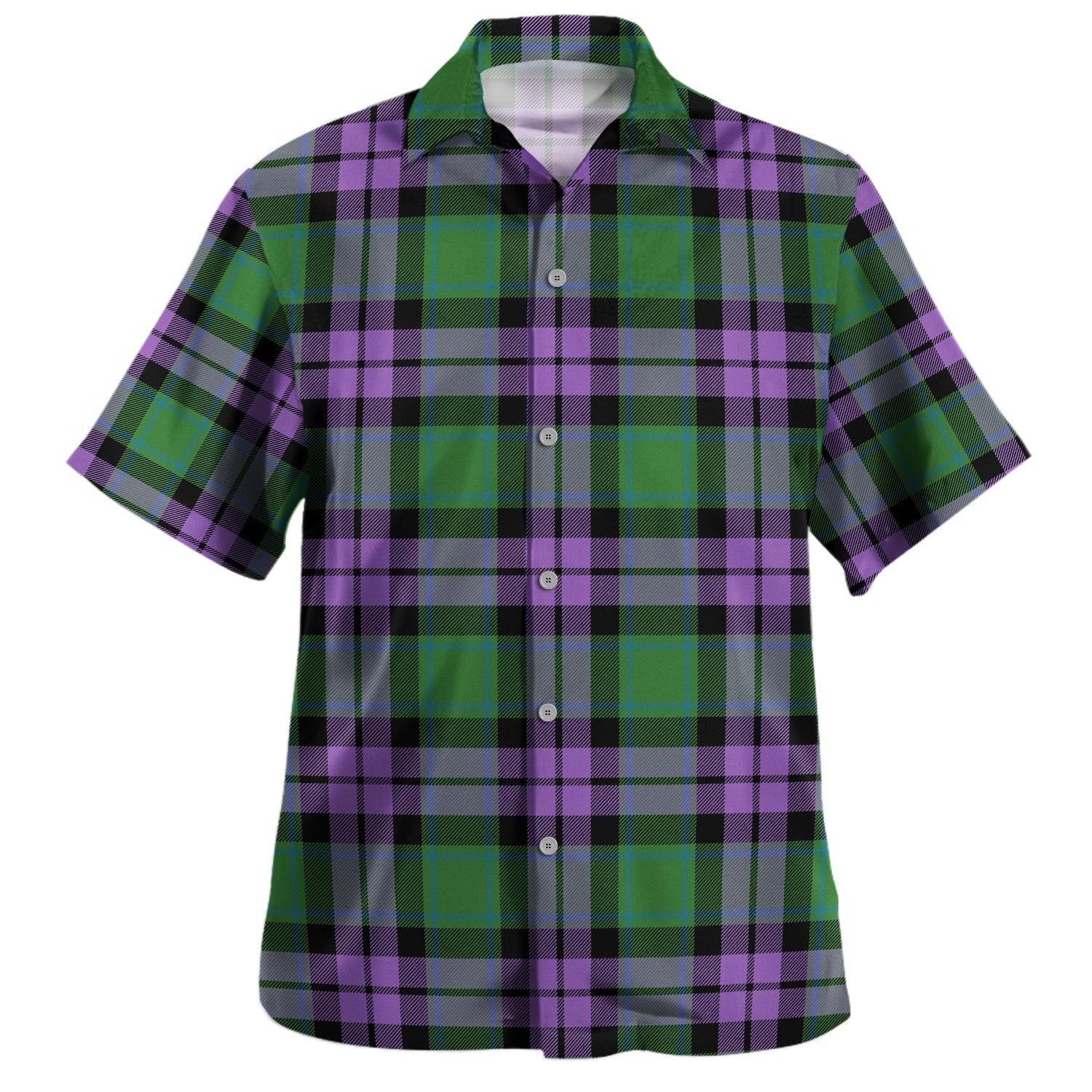 MacPherson 9 Tartan Hawaiian Shirt
