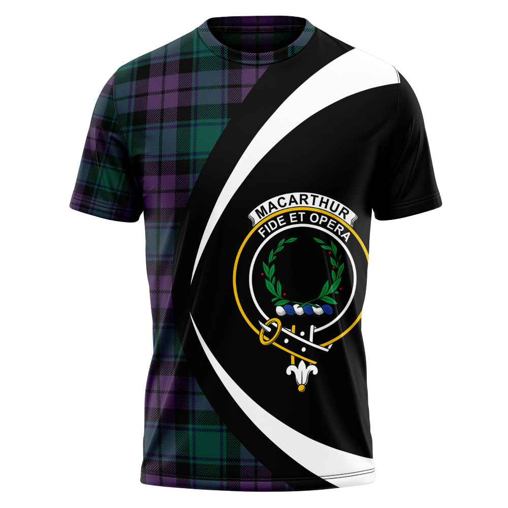 McArthur – Milton Tartan Crest T-shirt main image 1
