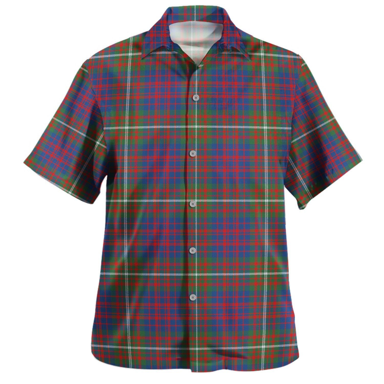 MacAulay of Lewis Tartan Hawaiian Shirt main image 0