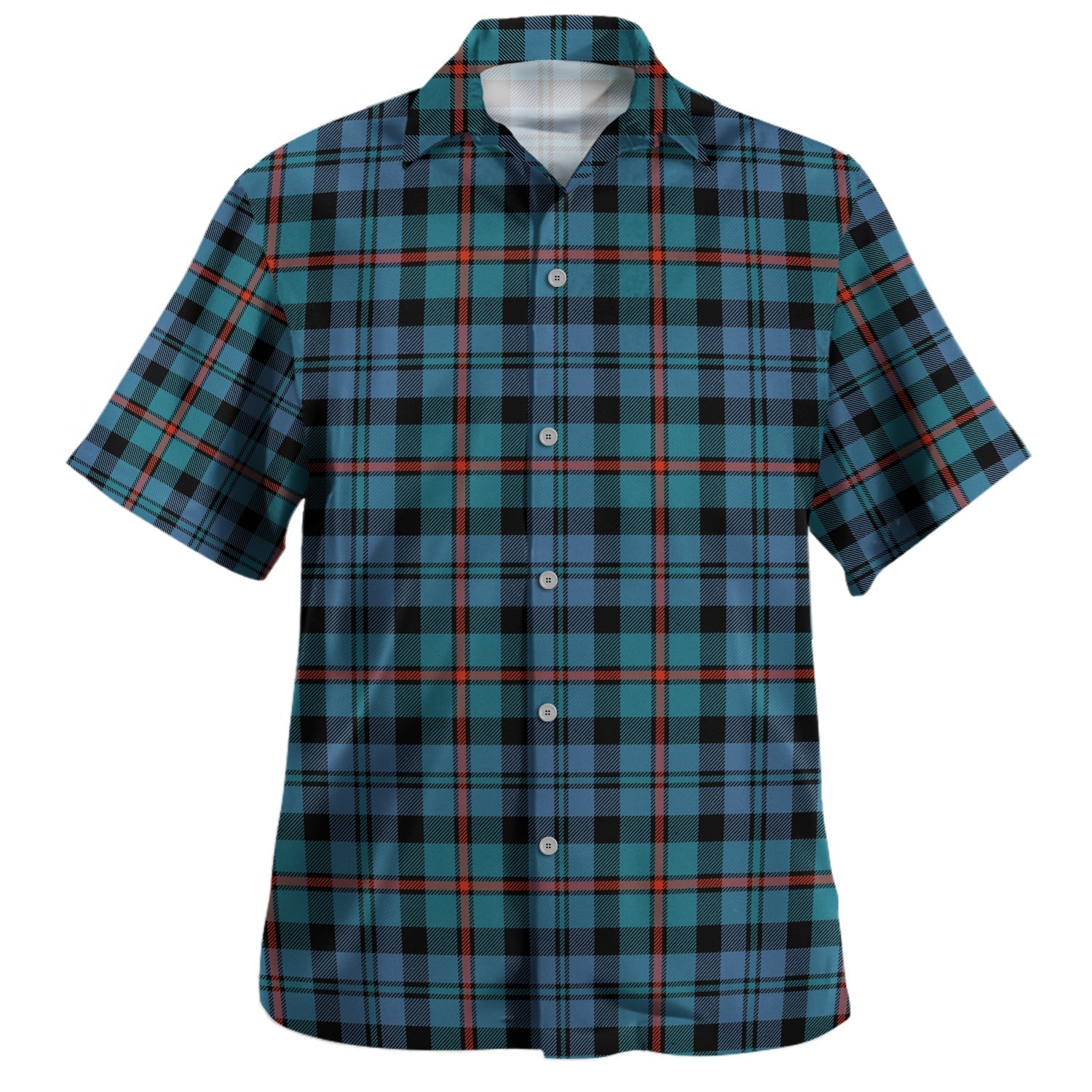 MacPherson 9 Tartan Hawaiian Shirt main image 0