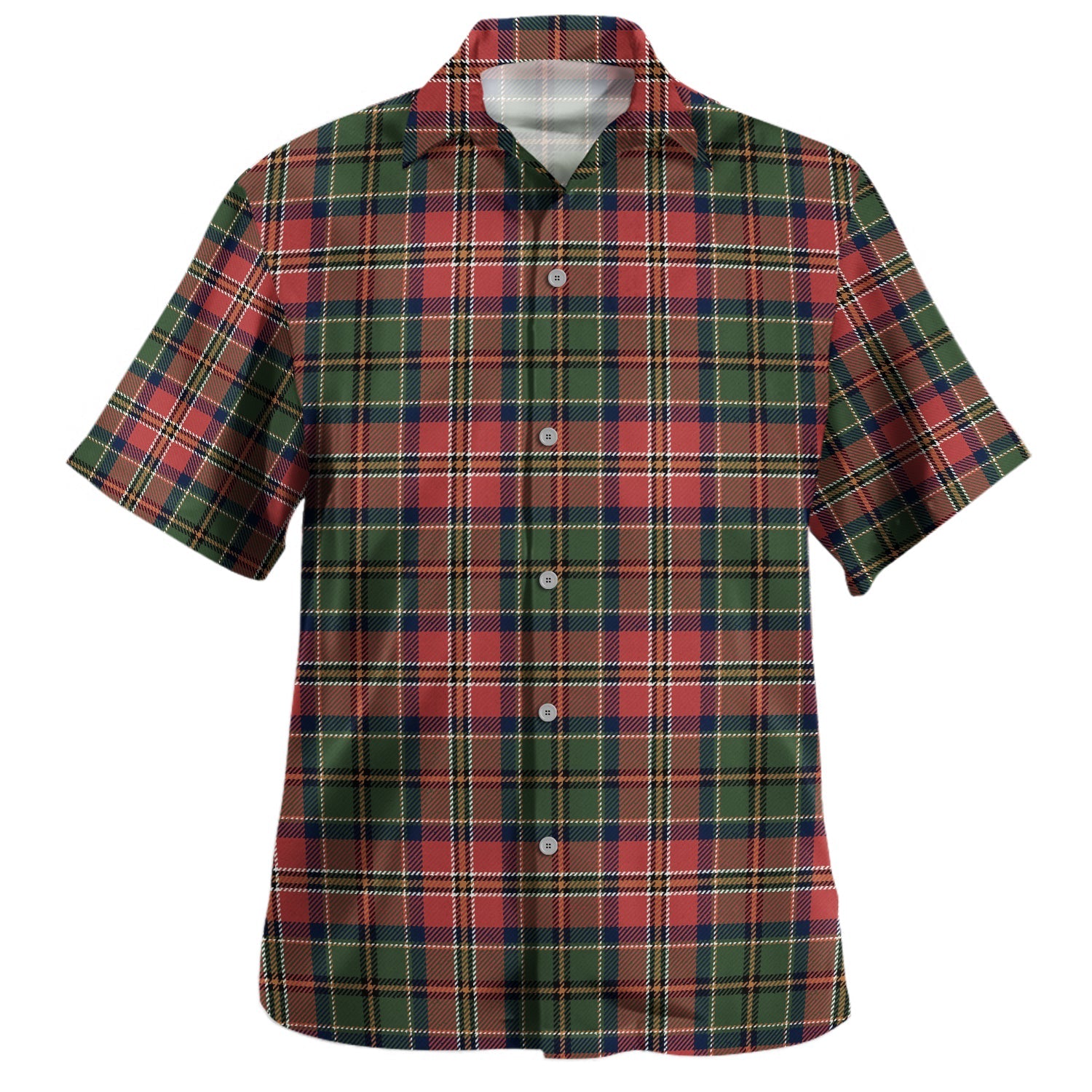 Donachie of Brockloch Hunting Tartan Hawaiian Shirt main image 0