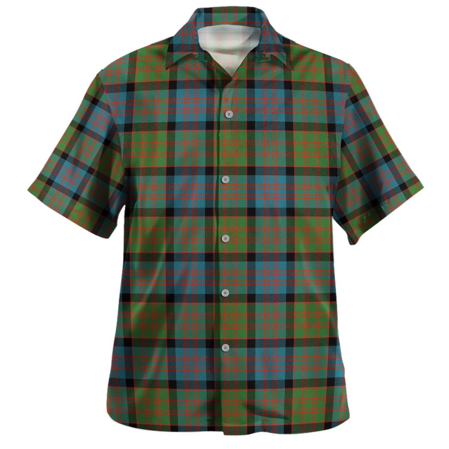 MacDonald of Clanranald Tartan Hawaiian Shirt