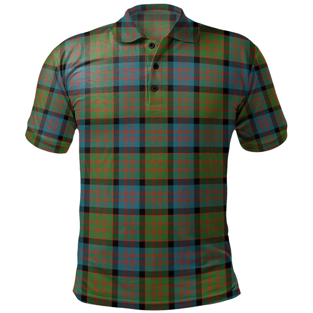 MacDonald Dress Modern Tartan Polo Shirt Viking Wolf