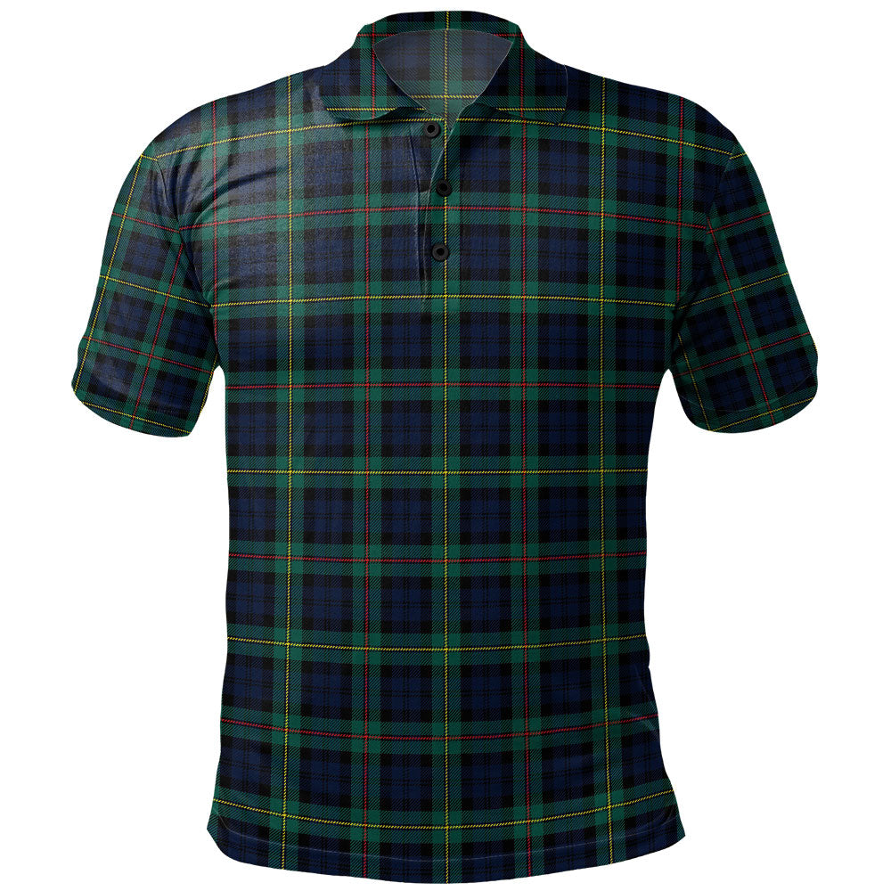 MacFarlane Modern Tartan Polo Shirt Viking Wolf main image 0