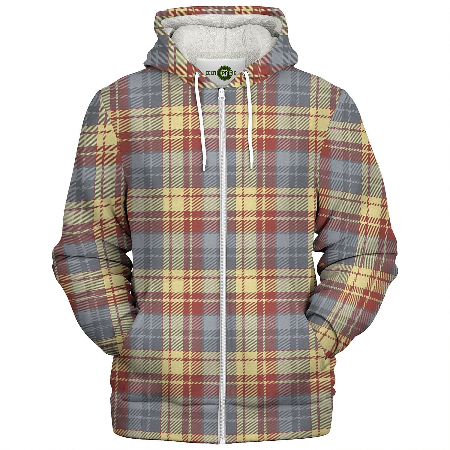 Inglis Ancient Tartan Crest Sherpa Hoodie