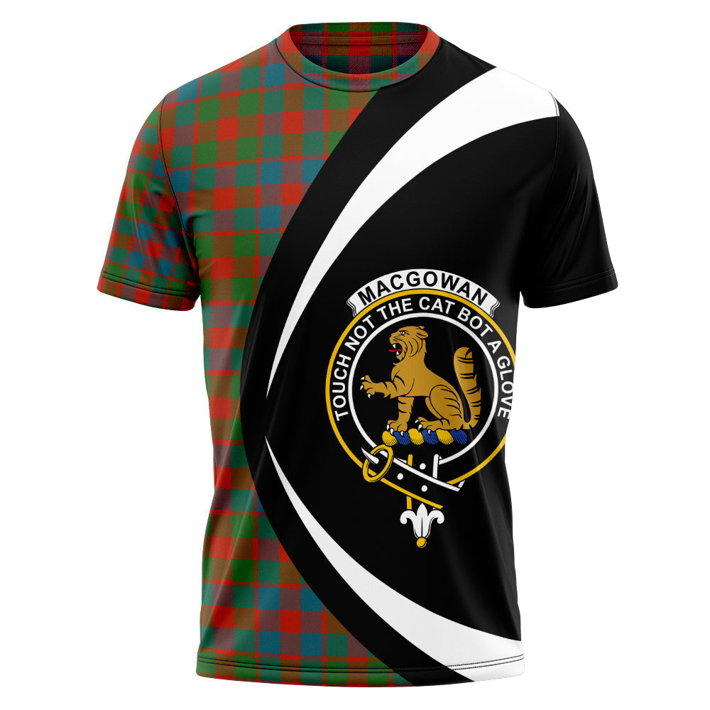 Gow Modern Tartan Crest Hoodie - Circle Style