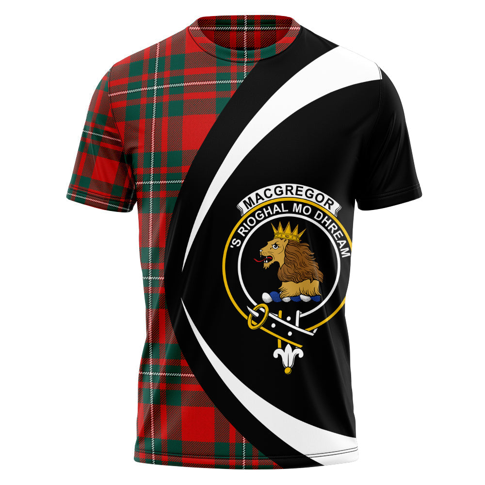MacGregor Modern Tartan Crest T-shirt