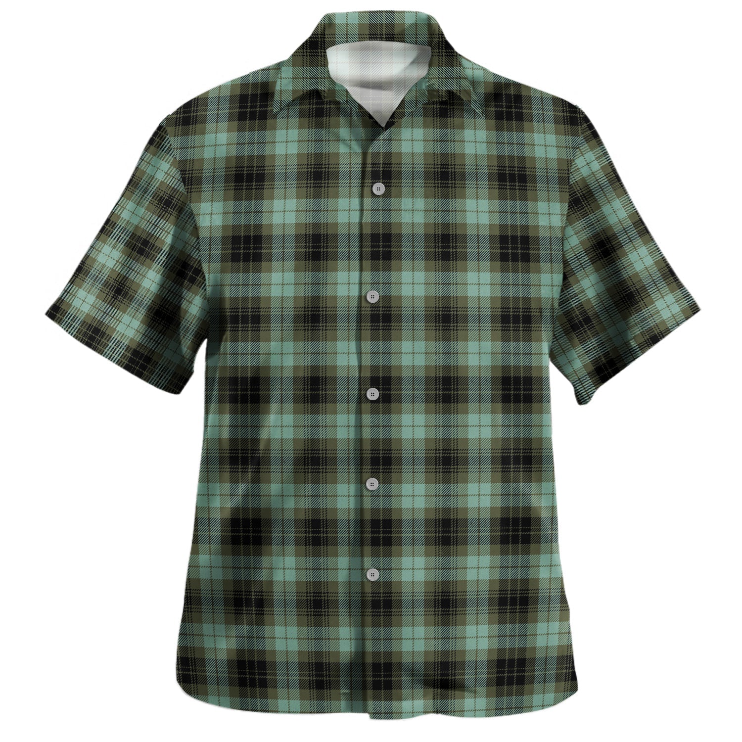MacPherson 9 Tartan Hawaiian Shirt main image 1