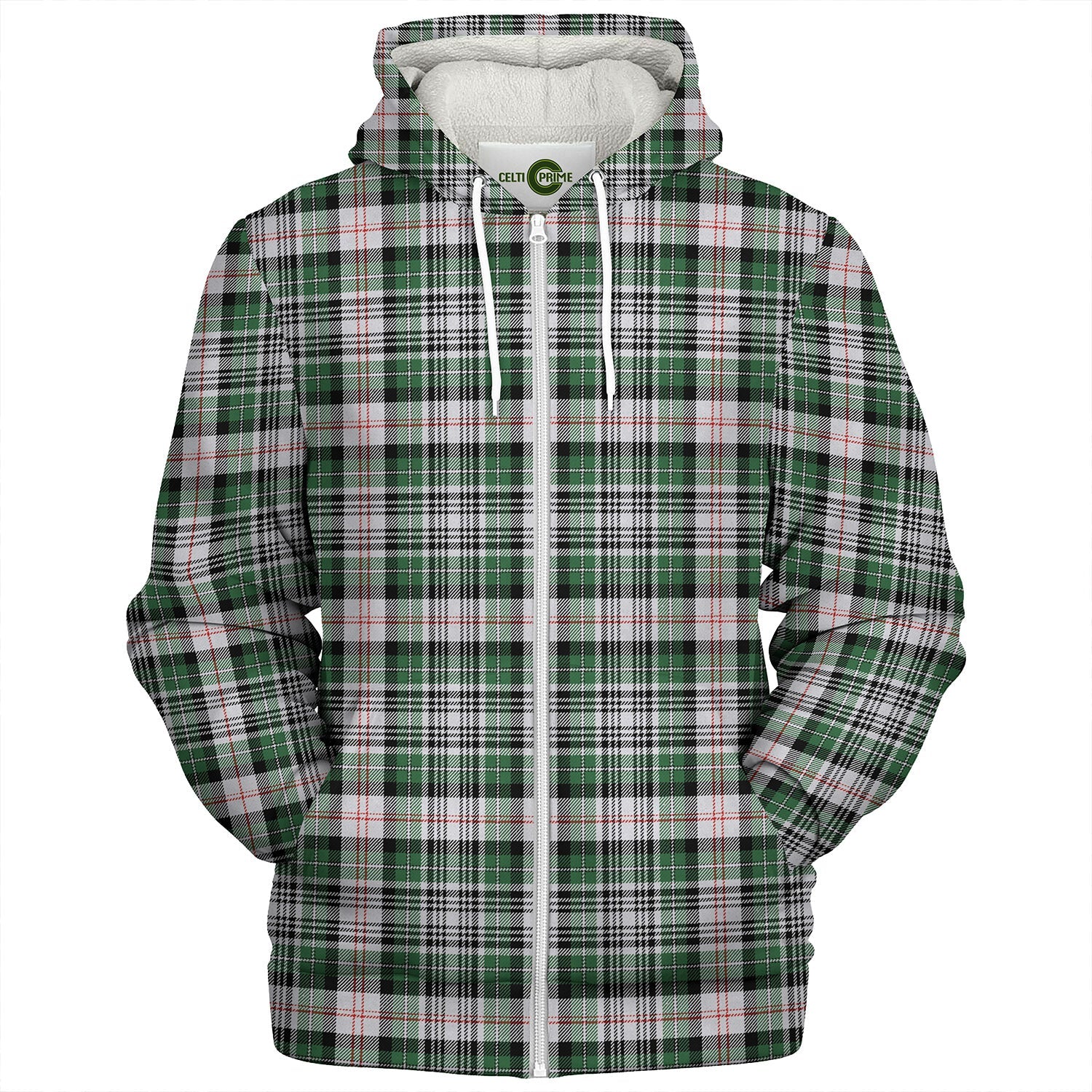 Henderson Modern Tartan Hoodie - Alba Celtic Style