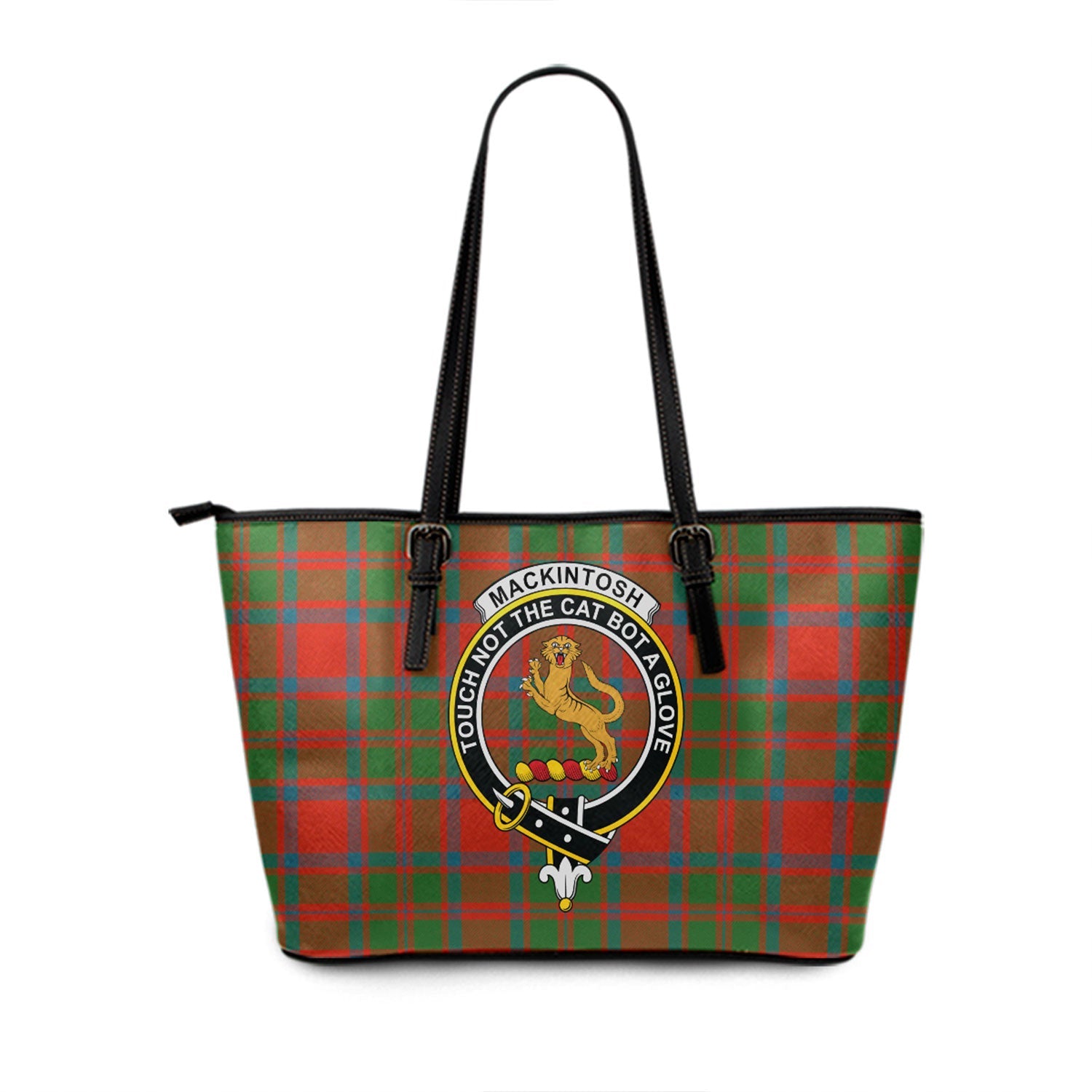 MacKintosh Ancient Clan Half Of Tartan Zipper Hoodie
