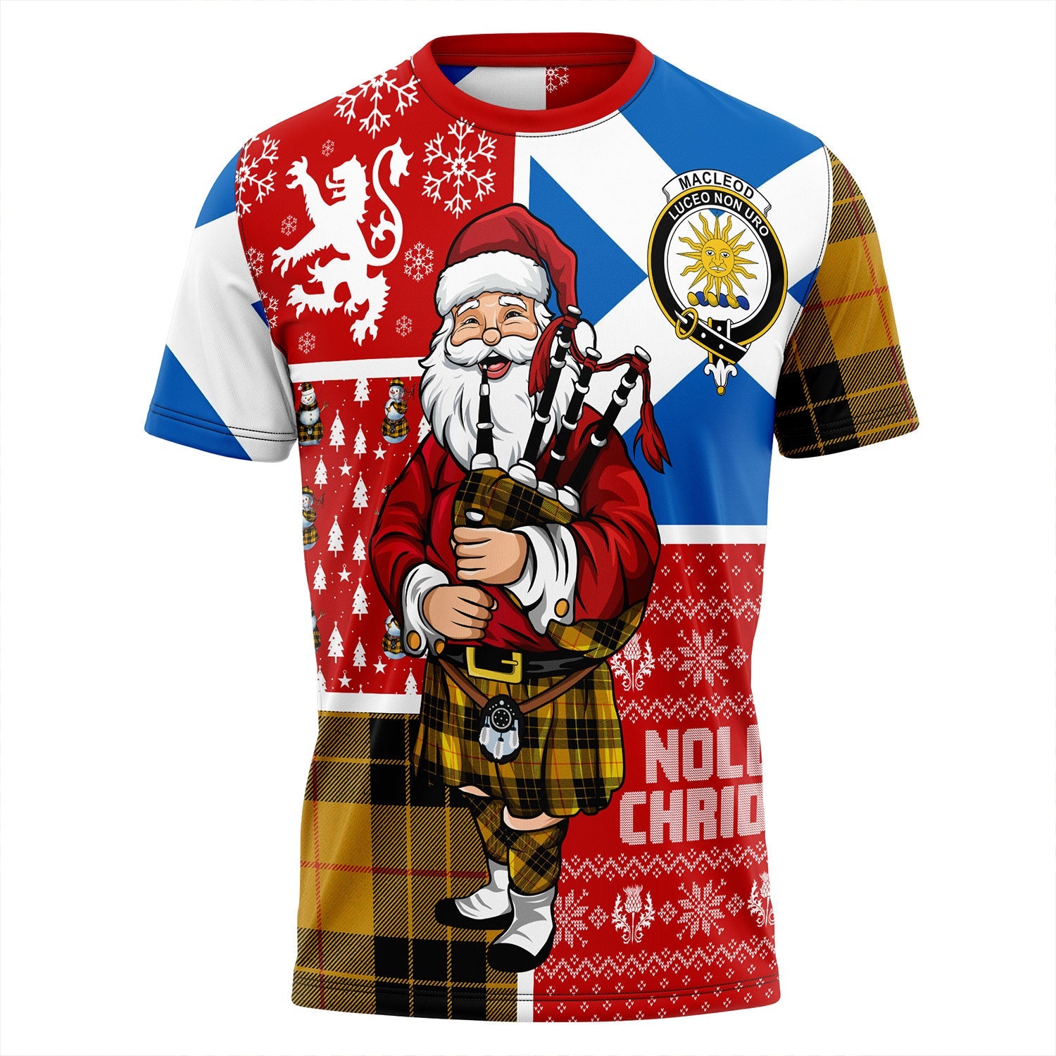 MacLeod of Lewis Ancient Tartan Hoodie - Lion Rampant And Celtic Thistle Style