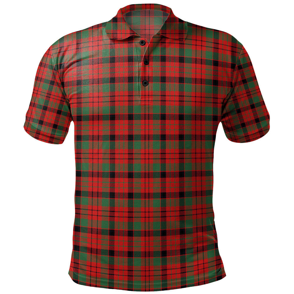 MacMillan Hunting Ancient Tartan Polo Shirt - Royal Coat Of Arms Style main image 1
