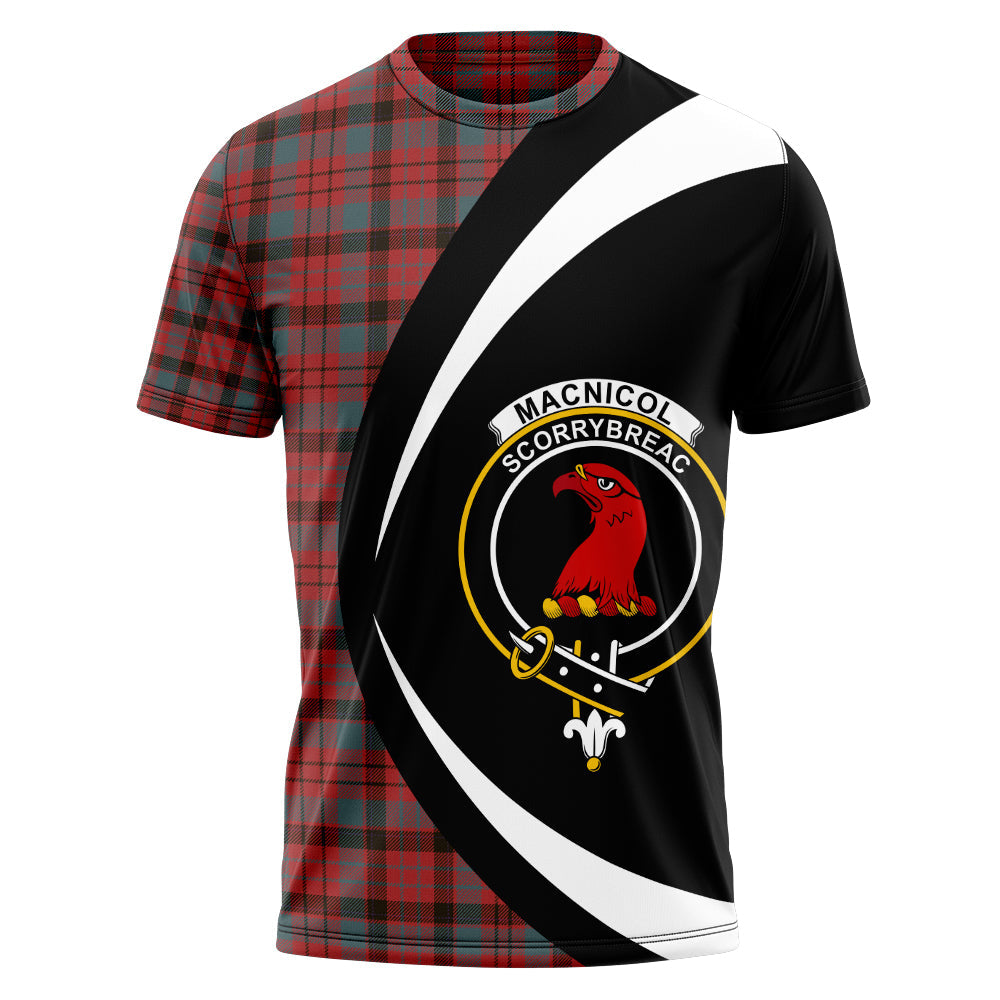 MacNicol (of Scorrybreac) Tartan Crest T-Shirt Dress