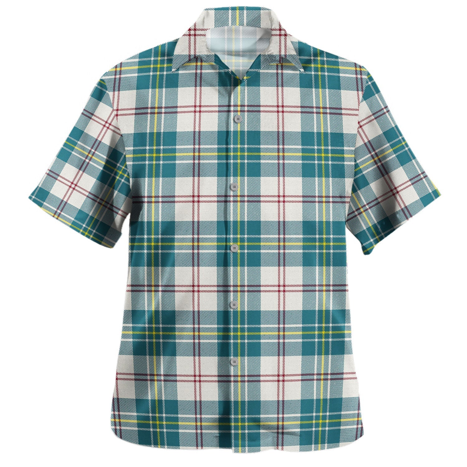Burnett Modern Tartan Hawaiian Shirt main image 1