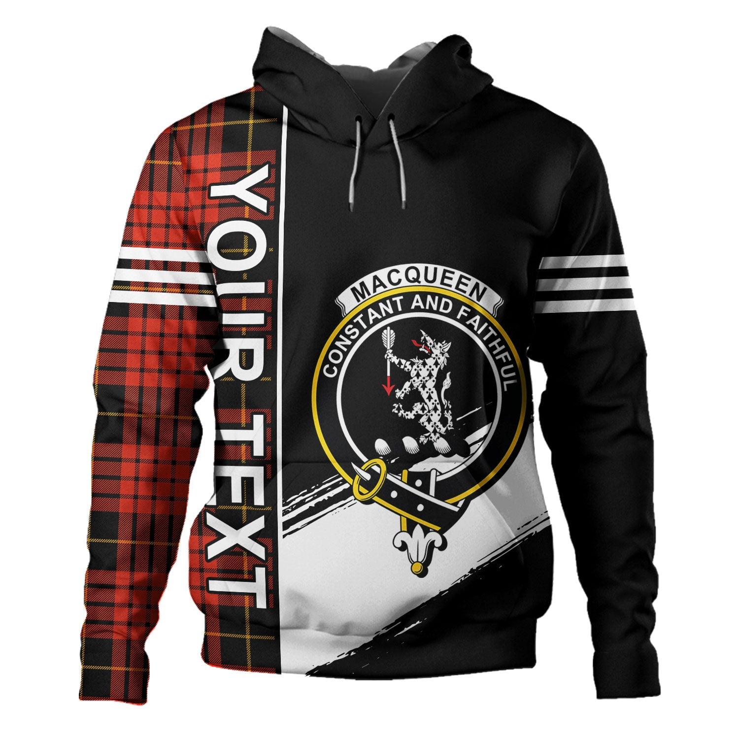 MacKinnon Ancient Tartan Crest T-shirt - Alba Celtic Style