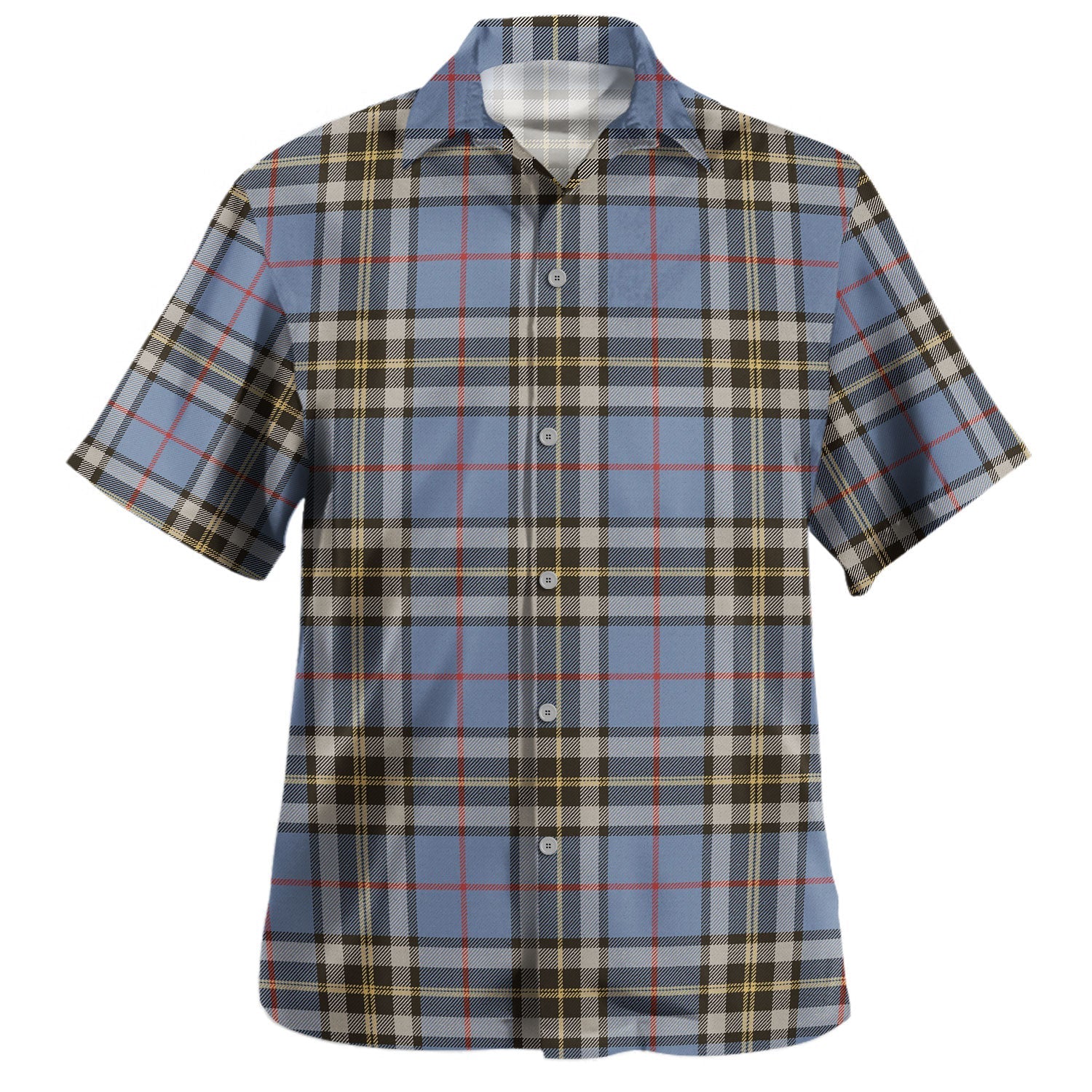 MacTavish Modern Tartan Polo Shirt - Royal Coat Of Arms Style main image 1