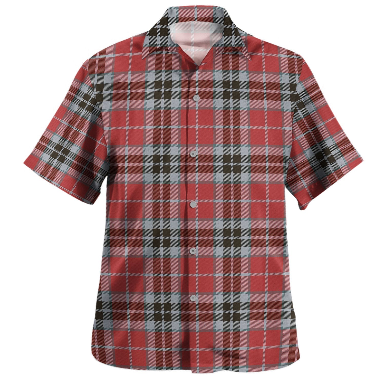 MacKinnon 01 Tartan Hawaiian Shirt