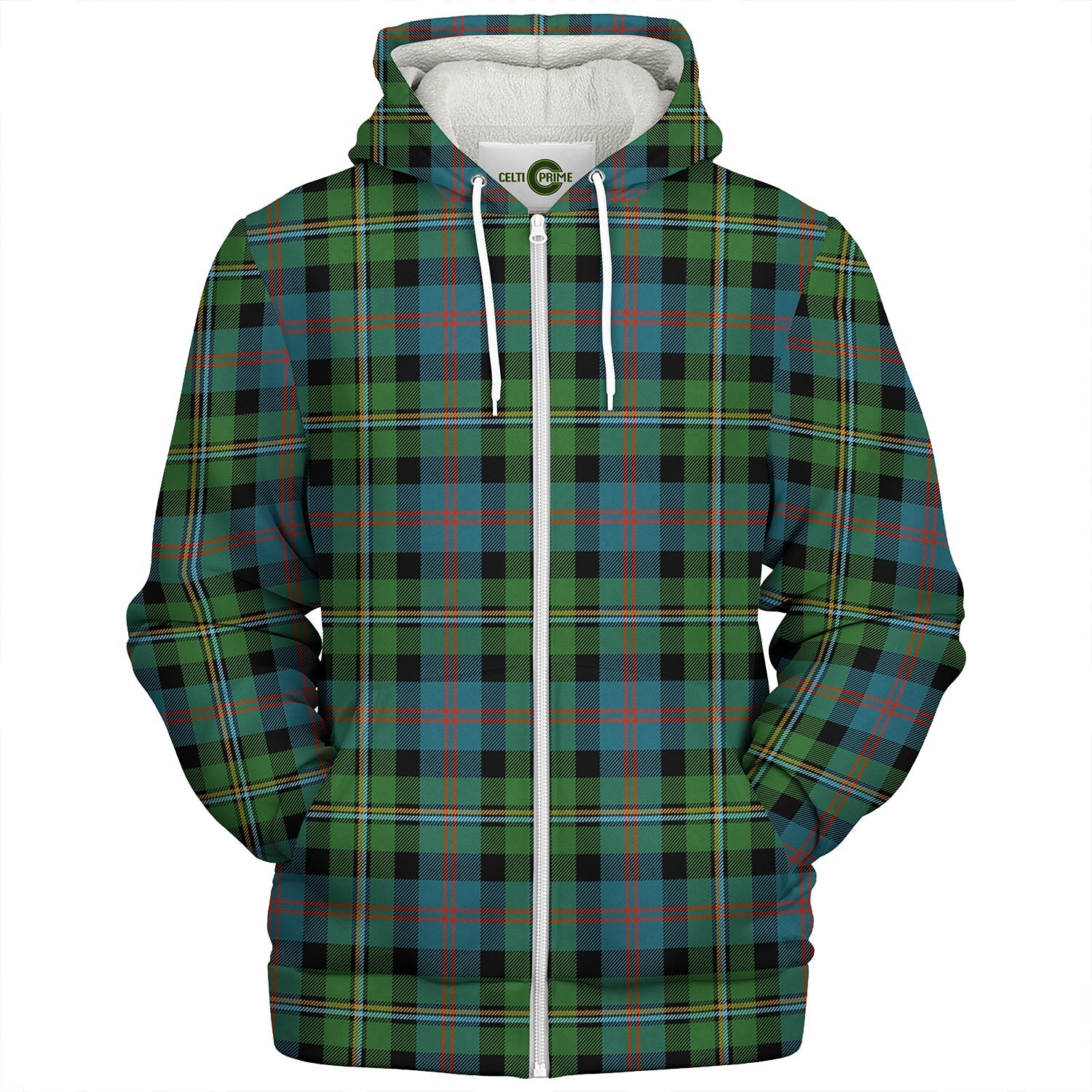 MacArthur Ancient Tartan Crest Sherpa Hoodie