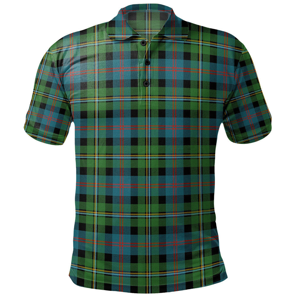 MacPherson 05 Tartan Polo Shirt - Royal Coat Of Arms Style