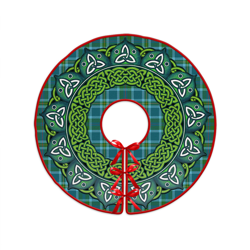 Hunter Ancient Tartan Christmas Tree Skirt
